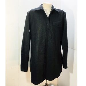 DKNY Womens Wool Trench Coat Size S Lined